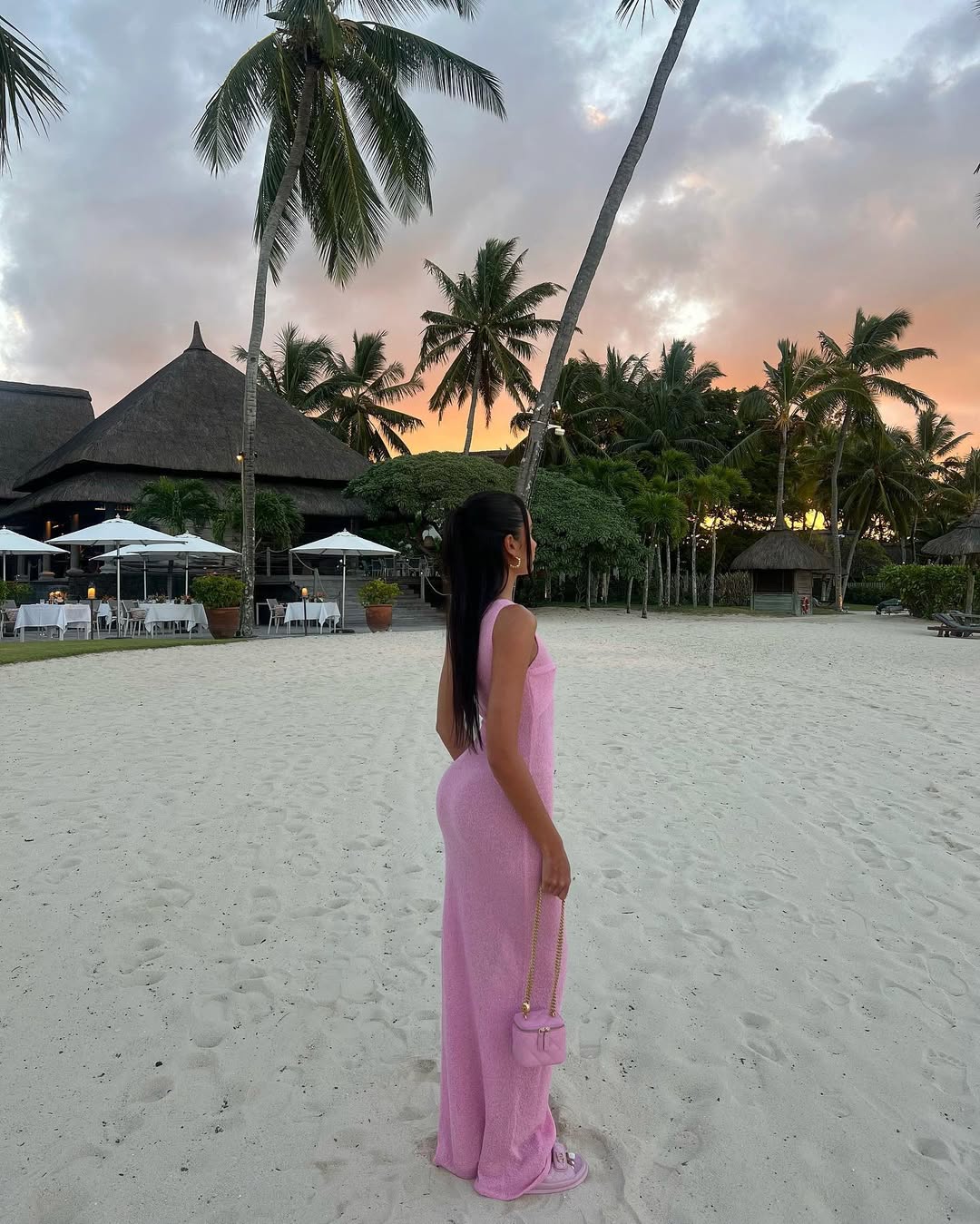 The rosy dress
